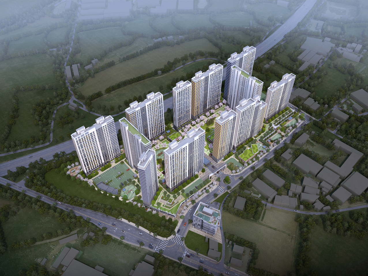 안성공도 만정지구 A-1블록 공동주택 신축공사