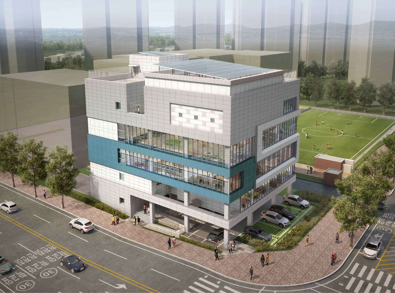 동탄2제1초 이음터 신축공사